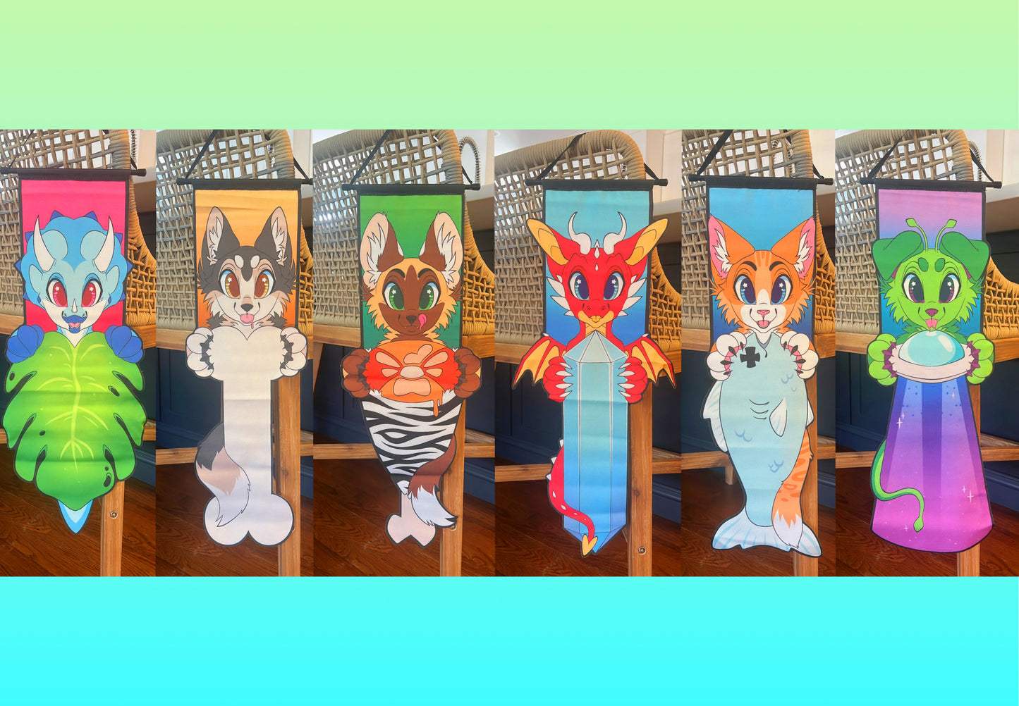 (B-Grade) Pin Banners