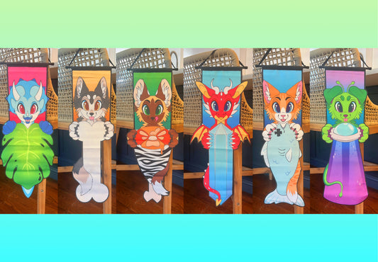 (B-Grade) Pin Banners