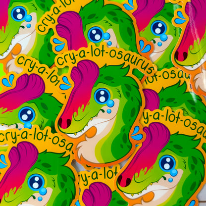Cryolophosaurus Sticker