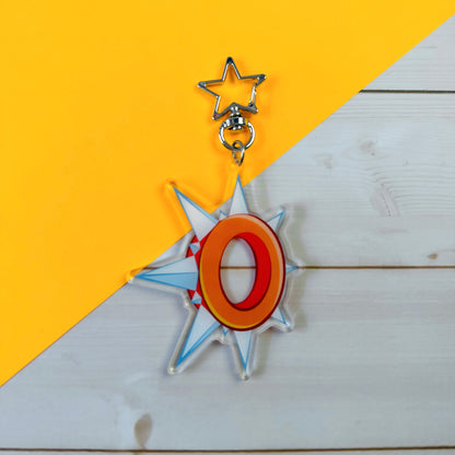 AJ-Inspired Spiked Collar Keychains