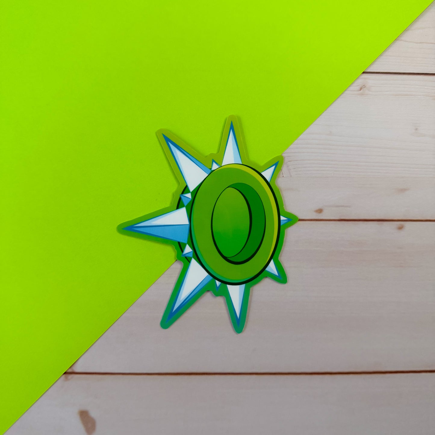 AJ-Inspired Spike Collar Stickers