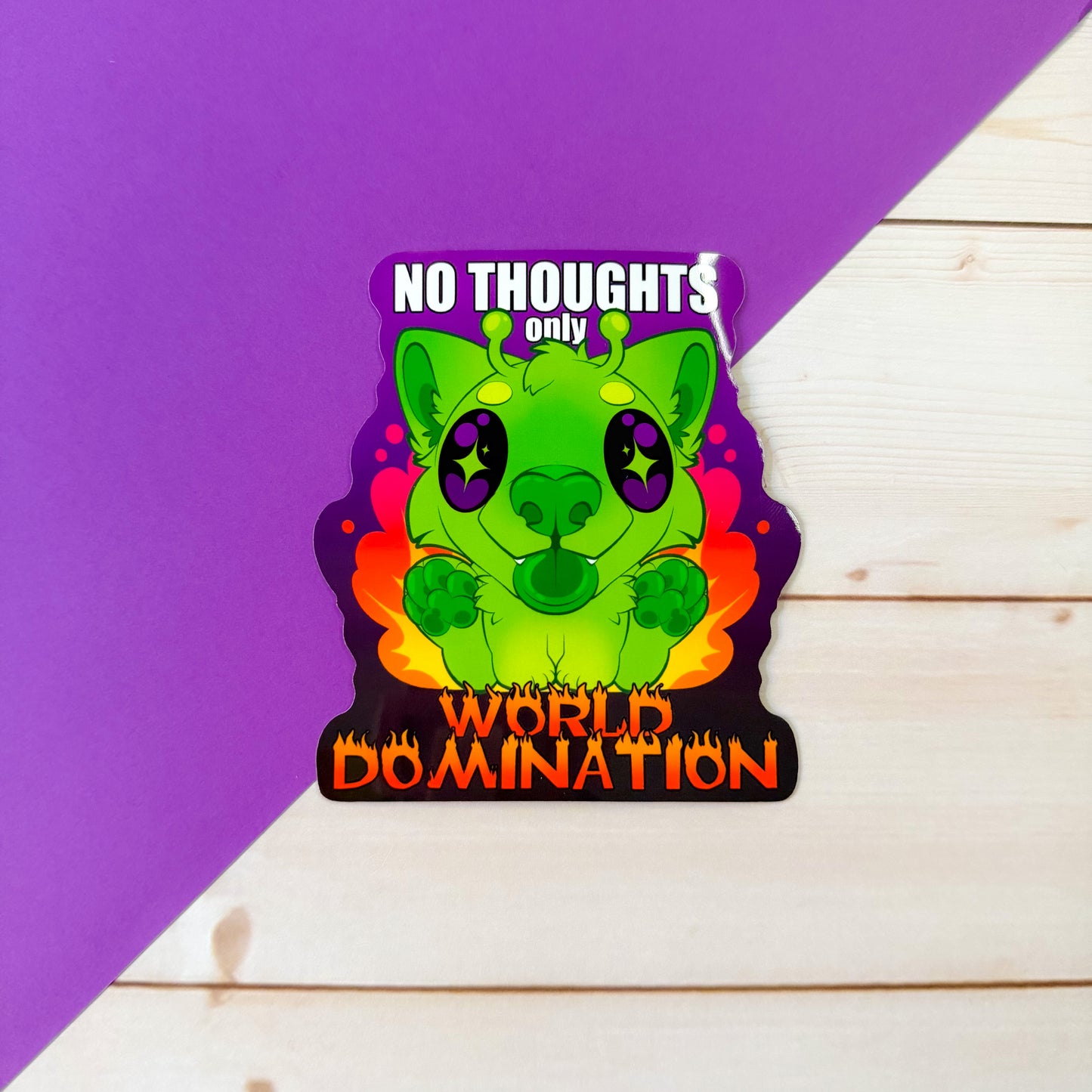 'World Domination' Sticker
