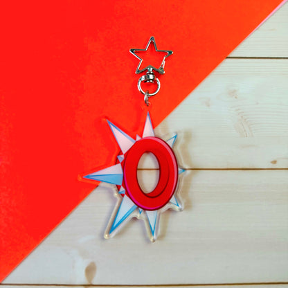 AJ-Inspired Spiked Collar Keychains