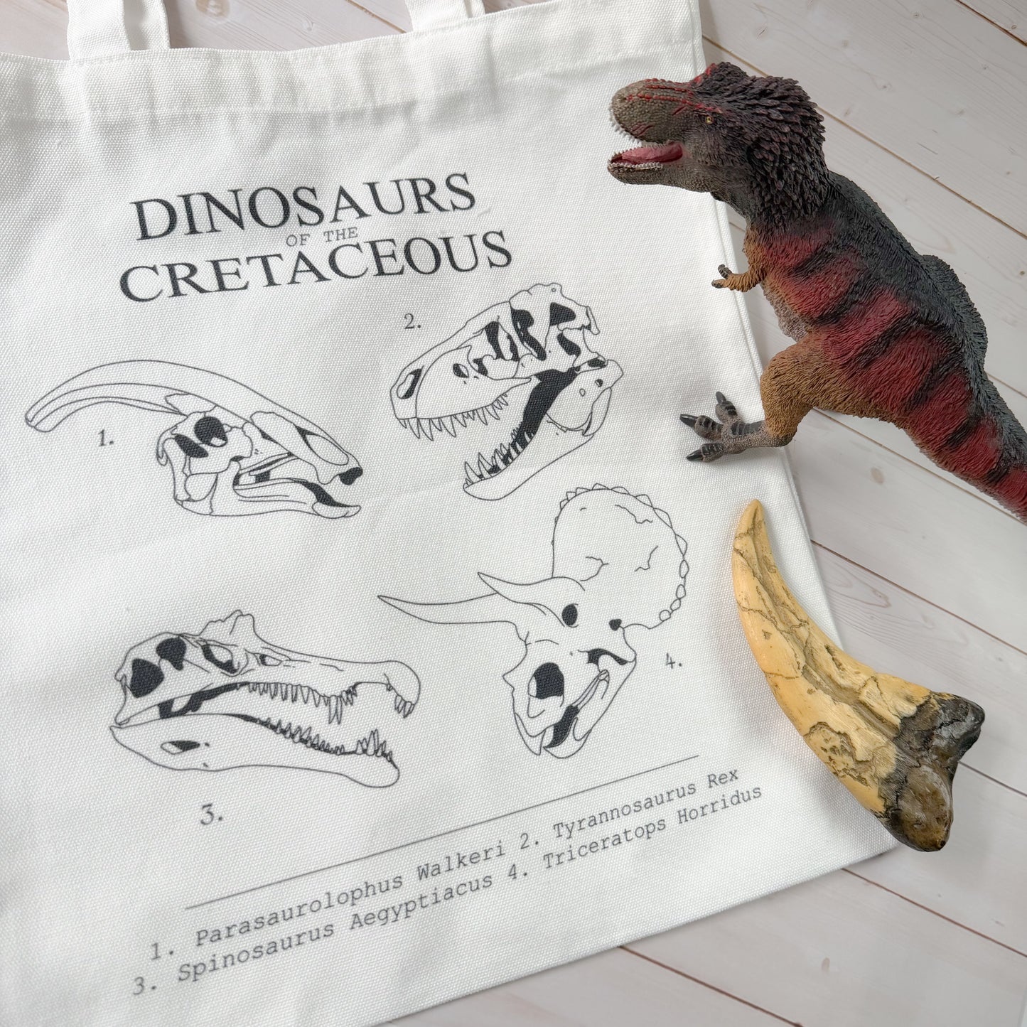 Dinosaur Tote Bag