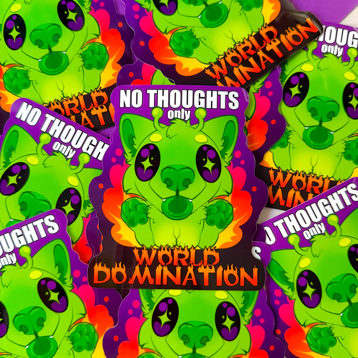 'World Domination' Sticker