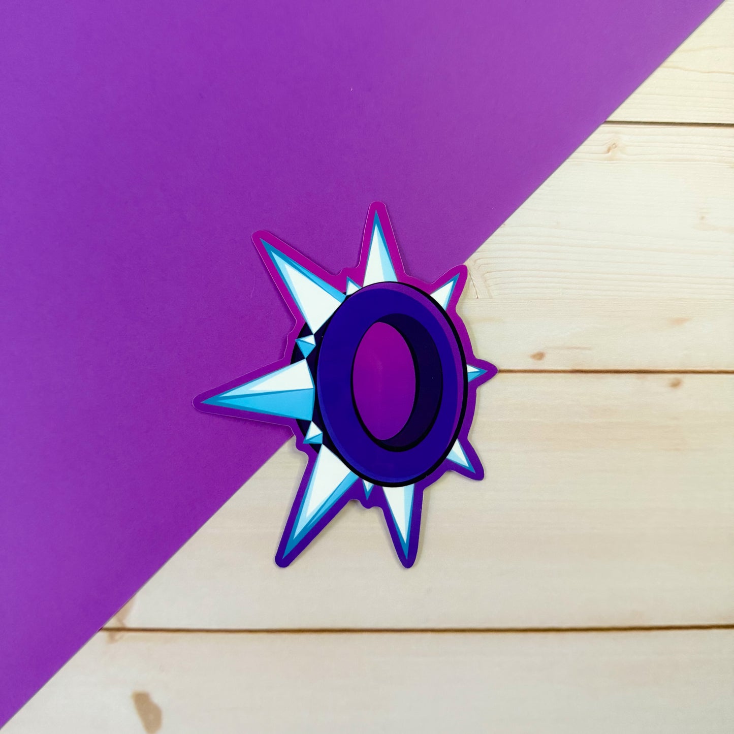 AJ-Inspired Spike Collar Stickers