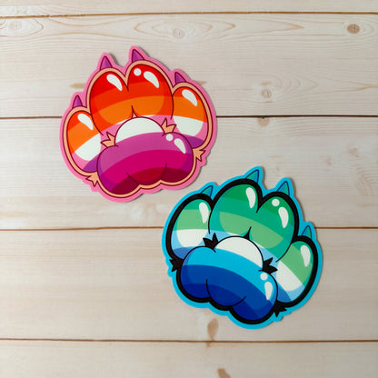 Pride Paw Stickers