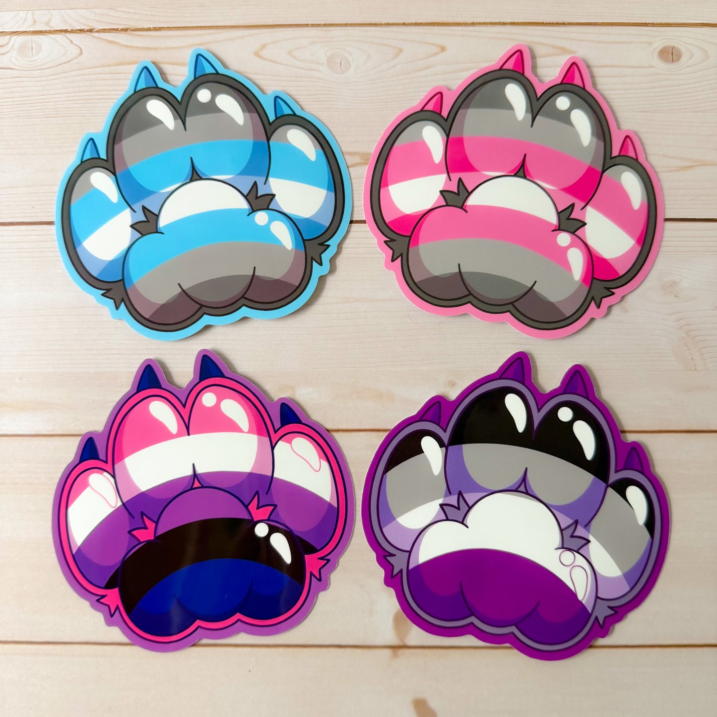 Pride Paw Stickers