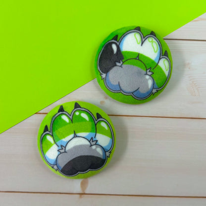 Squishy Pride Paw Pins