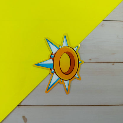 AJ-Inspired Spike Collar Stickers