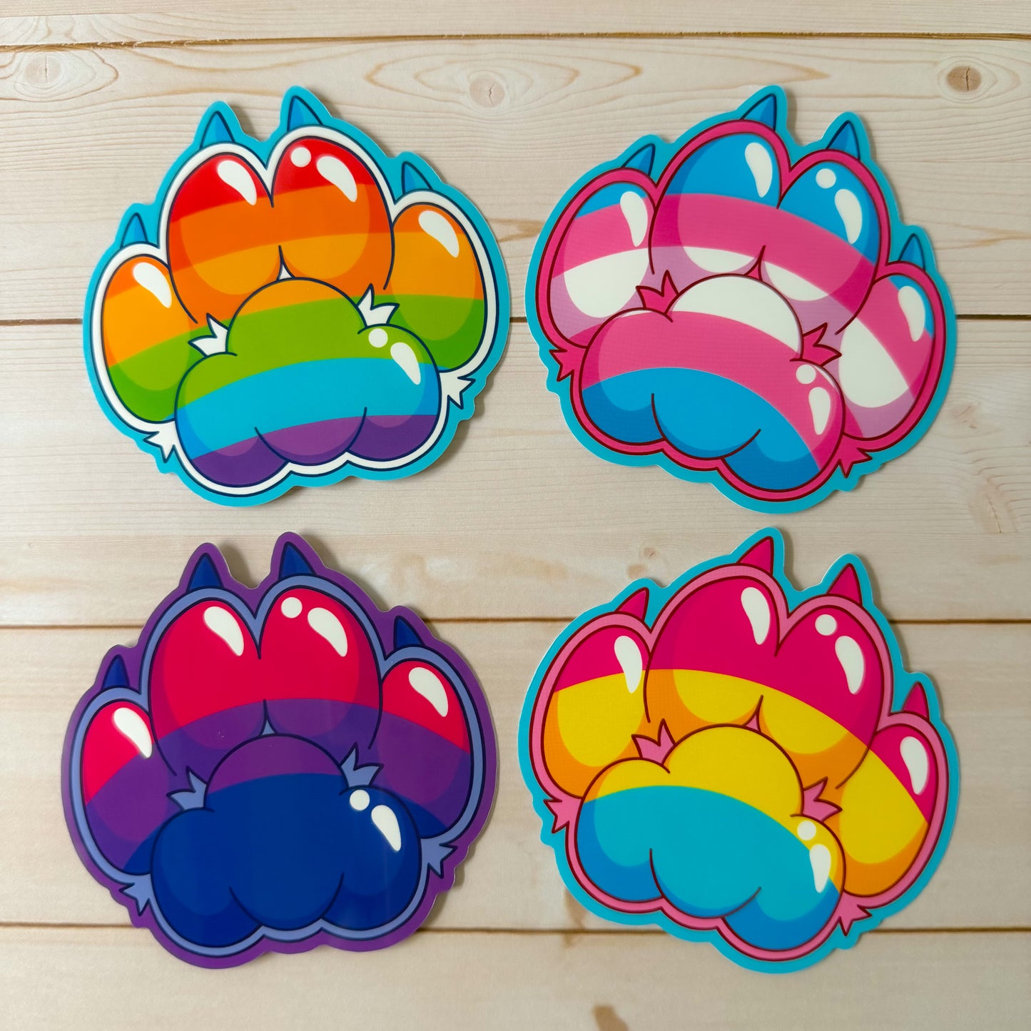 Pride Paw Stickers
