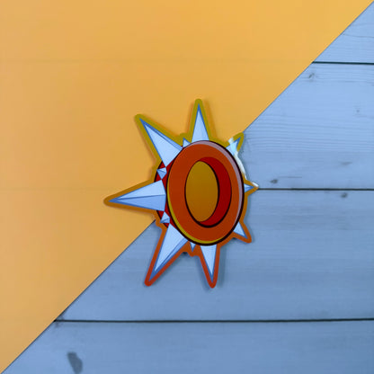 AJ-Inspired Spike Collar Stickers