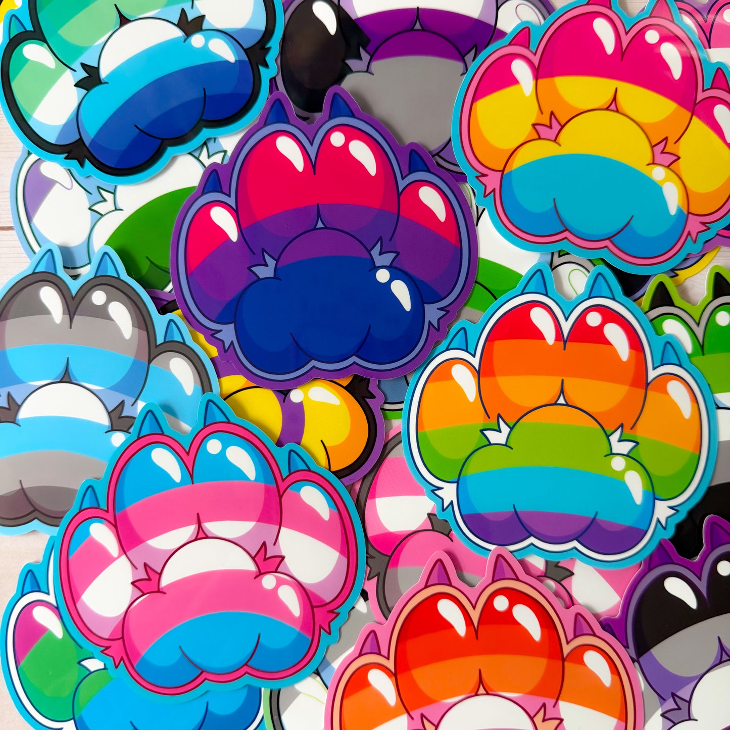 Pride Paw Stickers