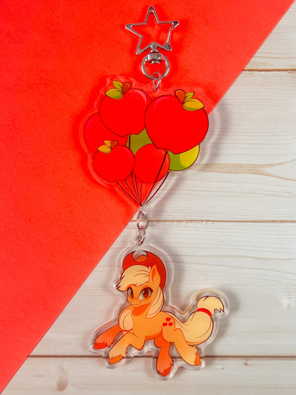 My Little Pony Balloon Dangle Keychain