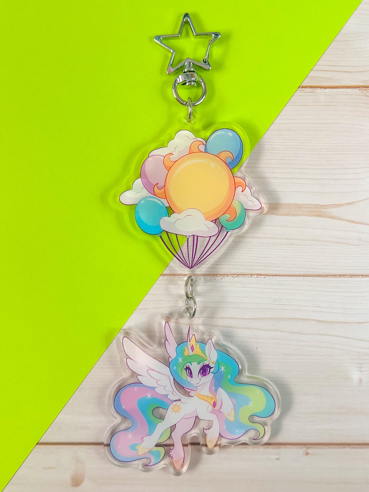 My Little Pony Balloon Dangle Keychain