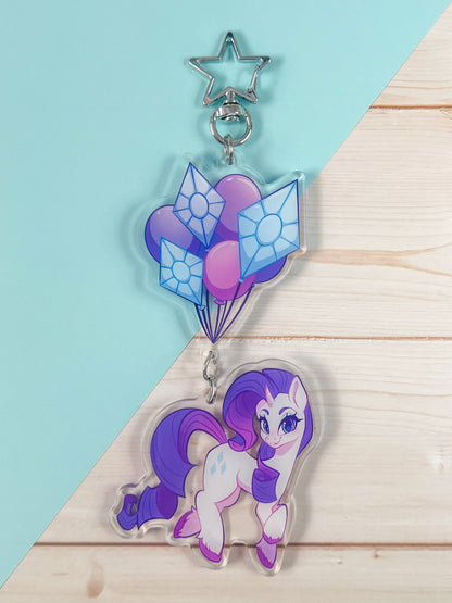 My Little Pony Balloon Dangle Keychain