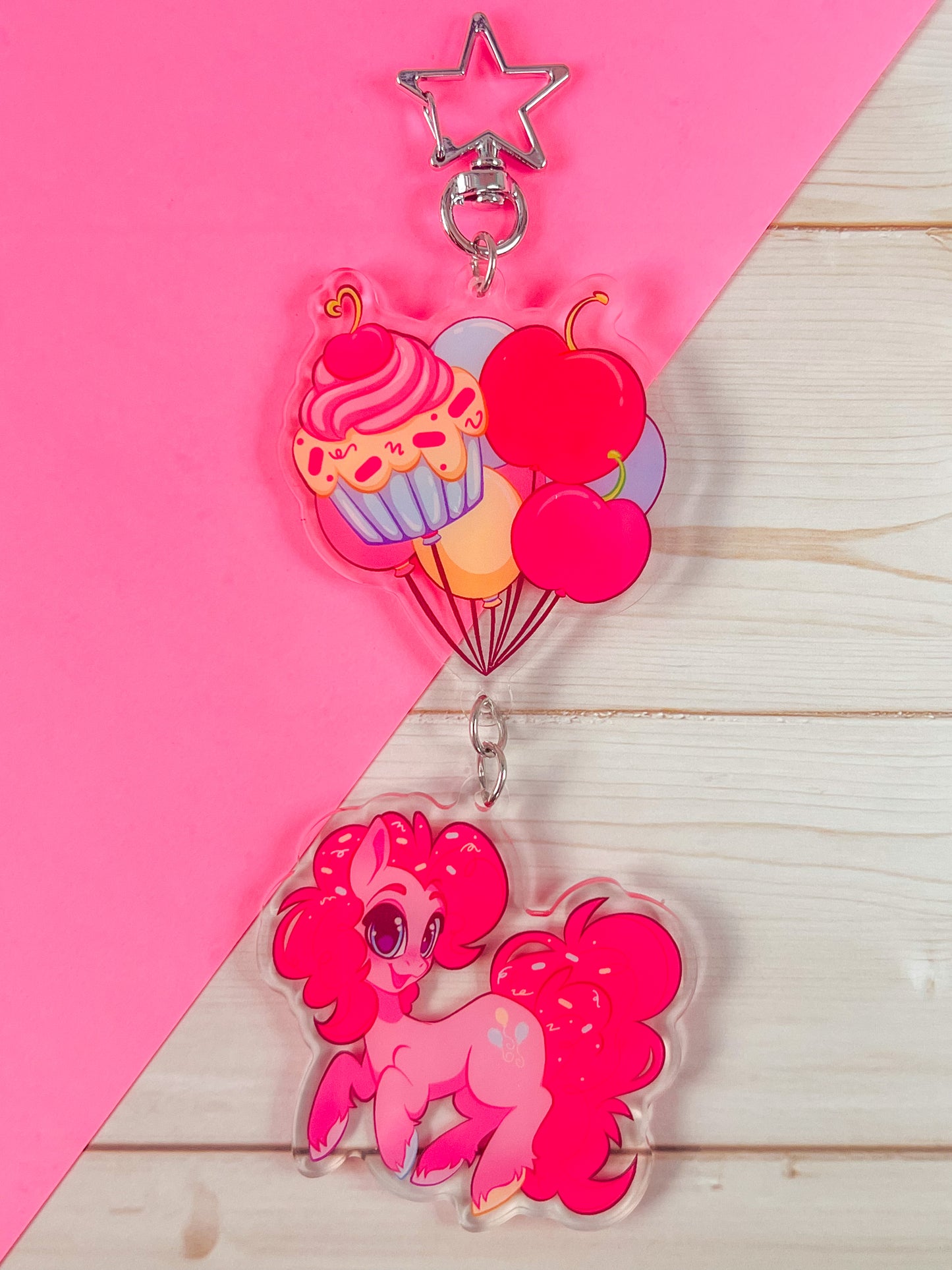 My Little Pony Balloon Dangle Keychain