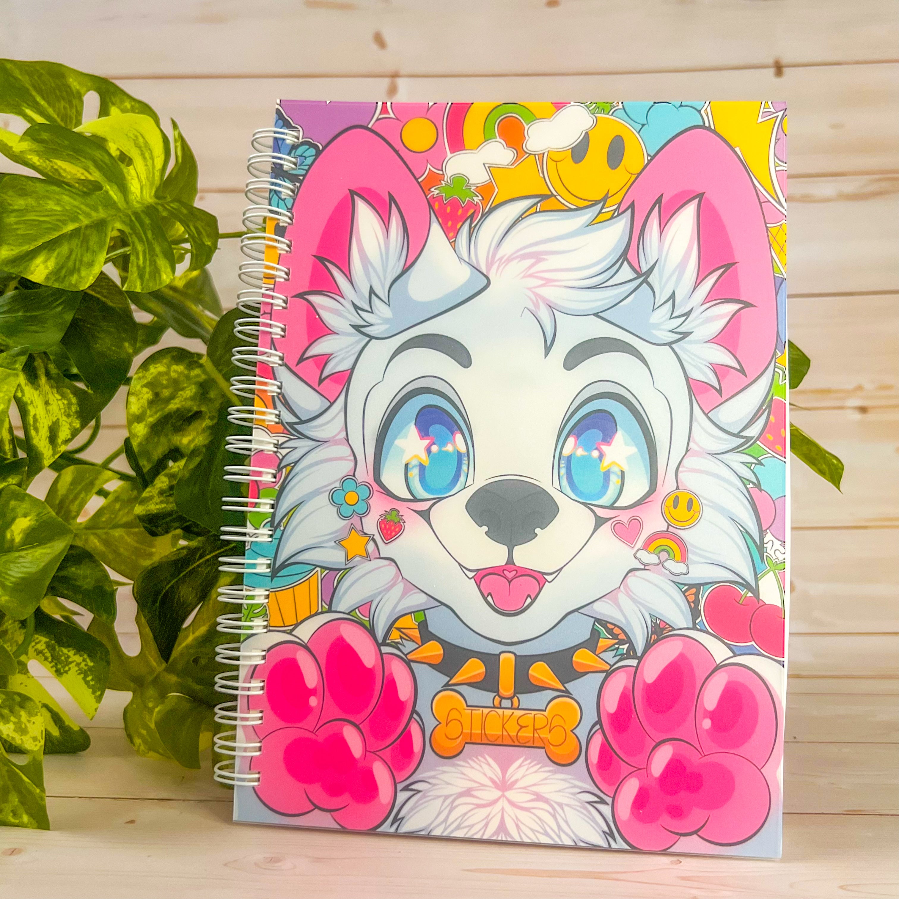 Reusable Puppy Sticker Book – KowaiKaito