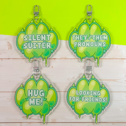 Mood Paw Keychains