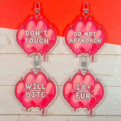 Mood Paw Keychains
