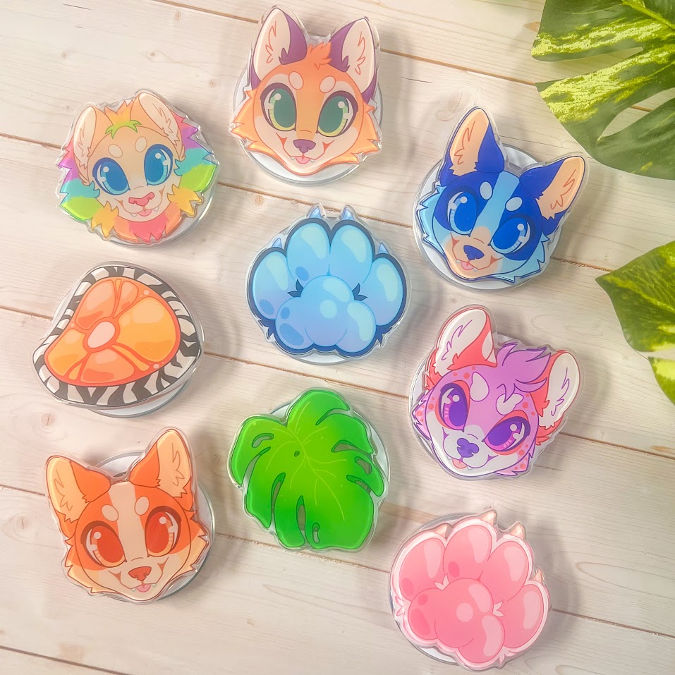 Acrylic Phone Grips