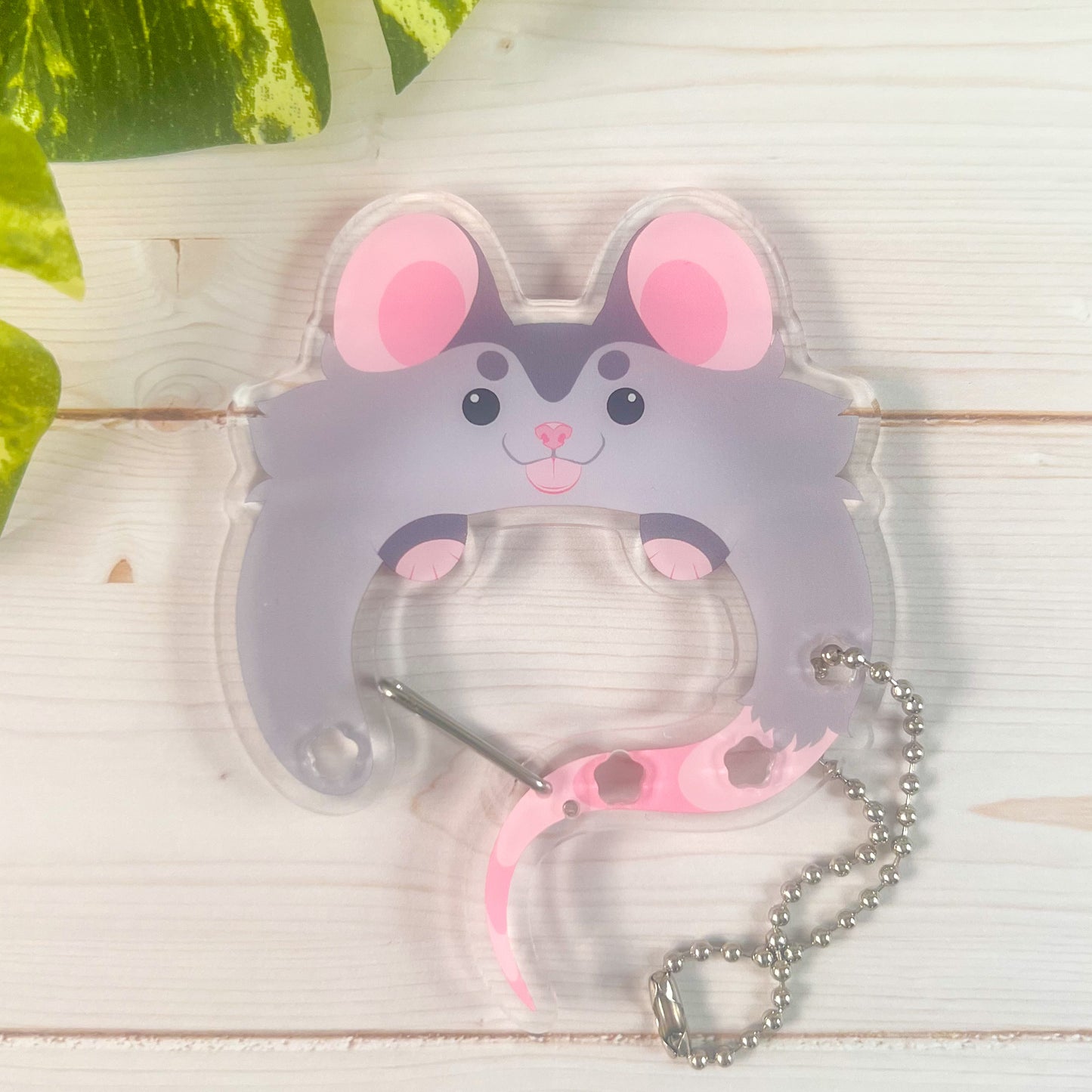 Acrylic Animal Carabiners
