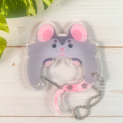 Acrylic Animal Carabiners