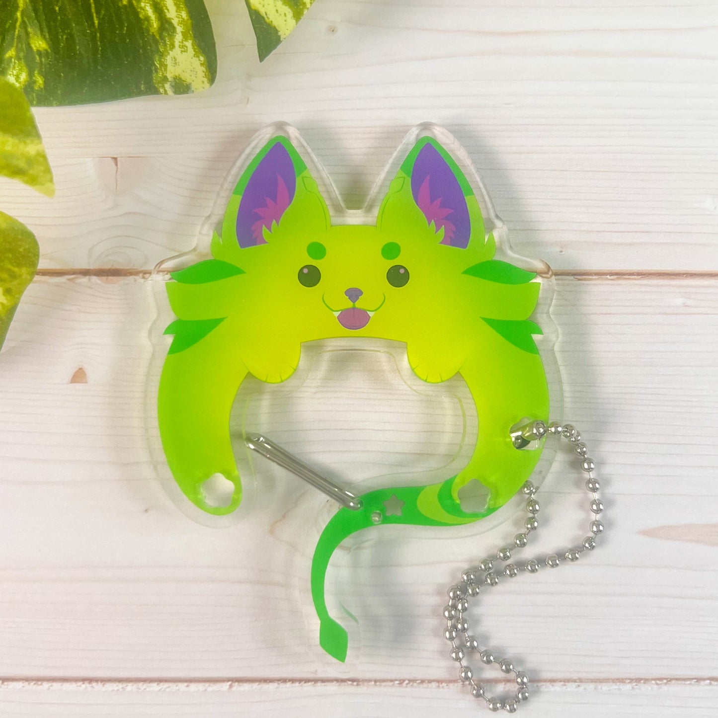 Acrylic Animal Carabiners