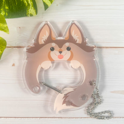 Acrylic Animal Carabiners