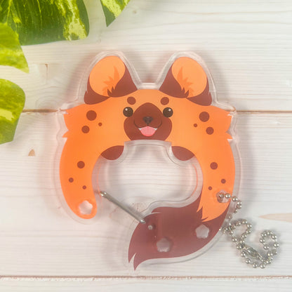 Acrylic Animal Carabiners