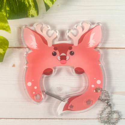 Acrylic Animal Carabiners