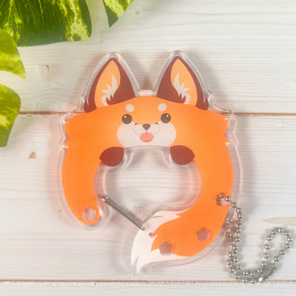 Acrylic Animal Carabiners
