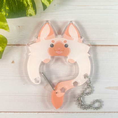 Acrylic Cat Carabiners