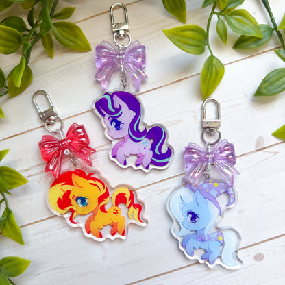 My Little Pony Bow Charms